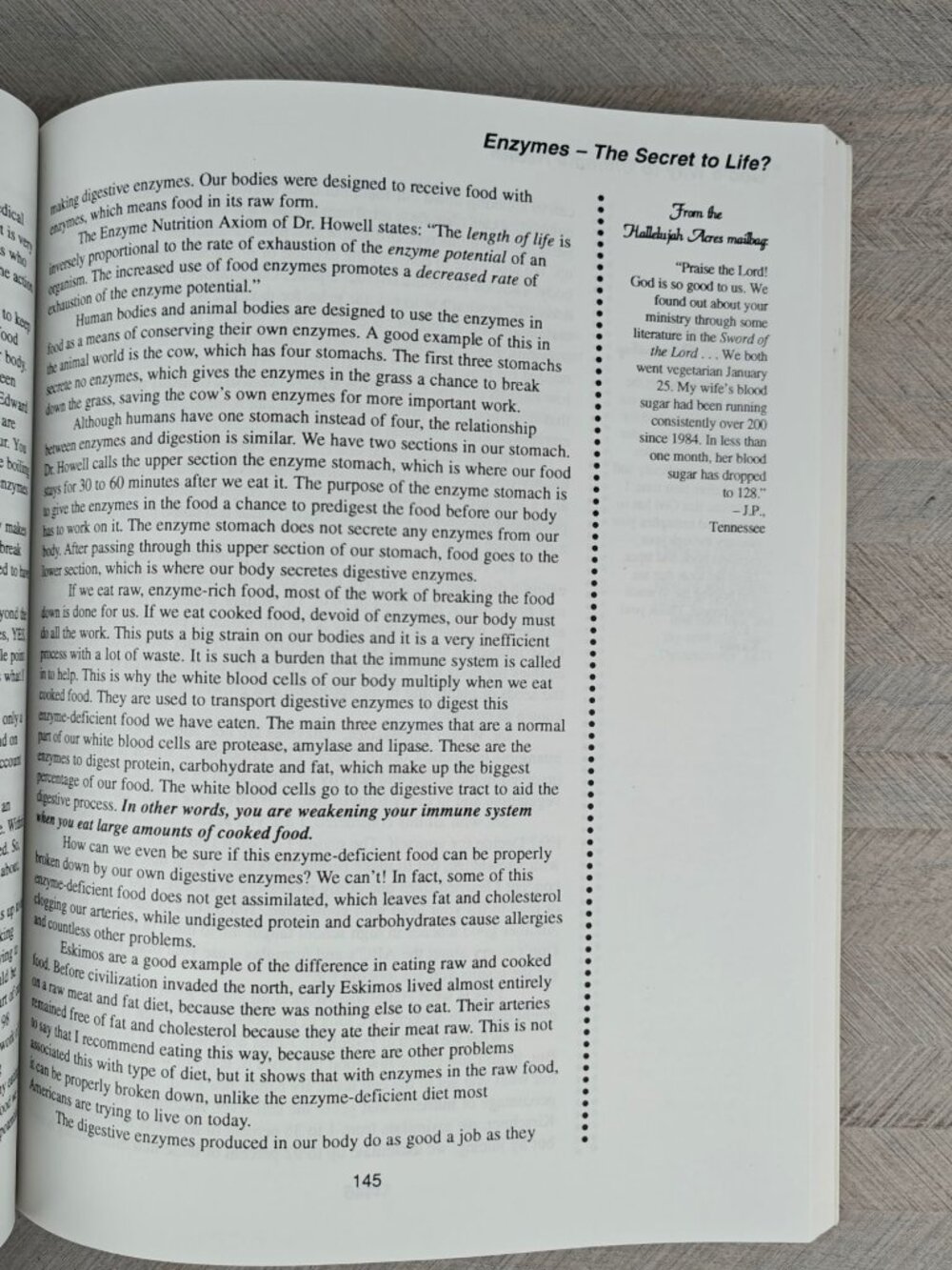 God's Way To Ultimate Health Dr. George H. Malkmus 1996 Paperback Nutrition - Picture 8 of 8
